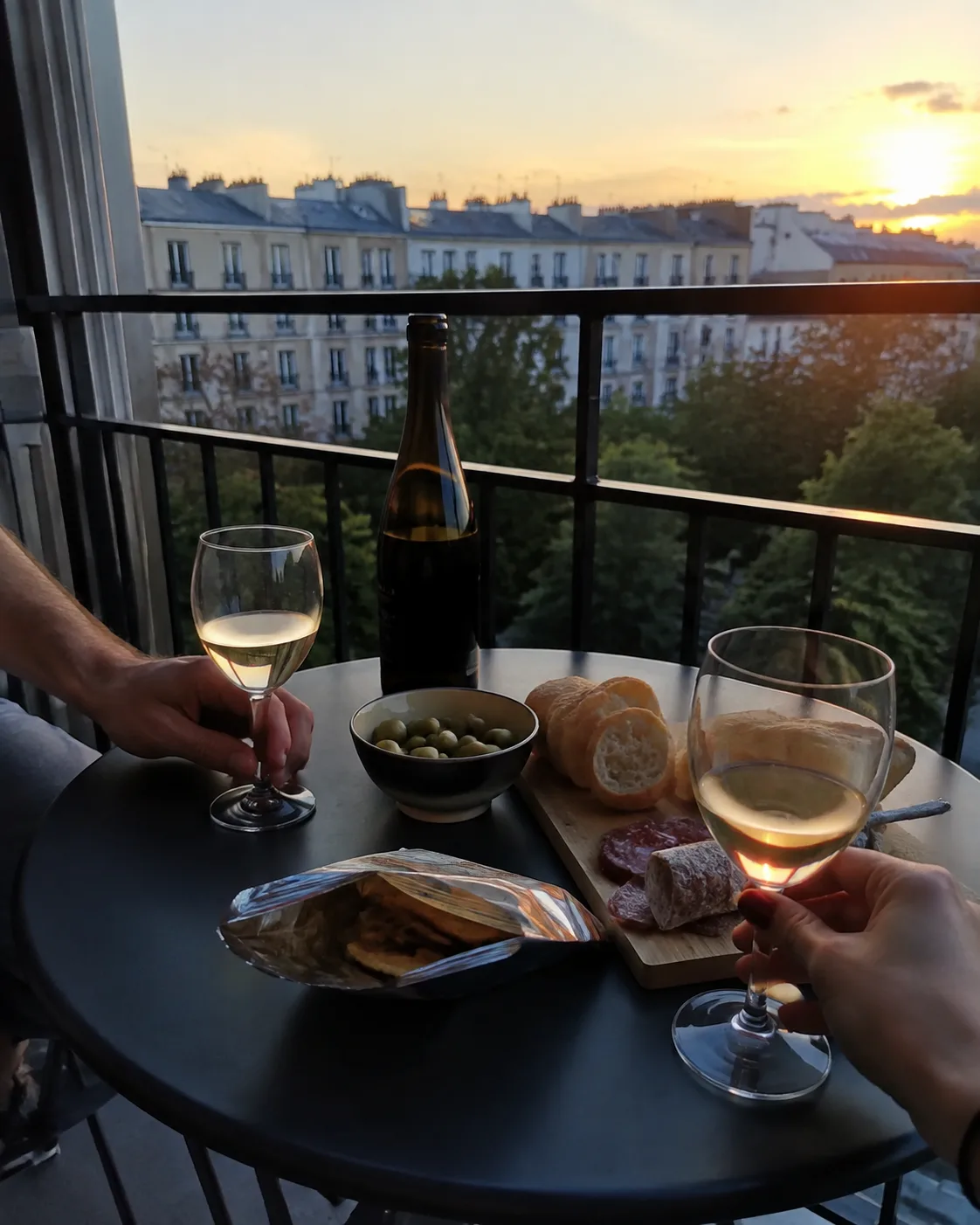 Photo d'apéro à Lyon